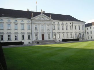 A photo of Schloss Bellevue, Berlin, Sept 12, 2015